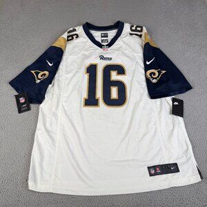 Jared Goff Jersey Mens XXL Los Angeles Rams NFL Nike On Field